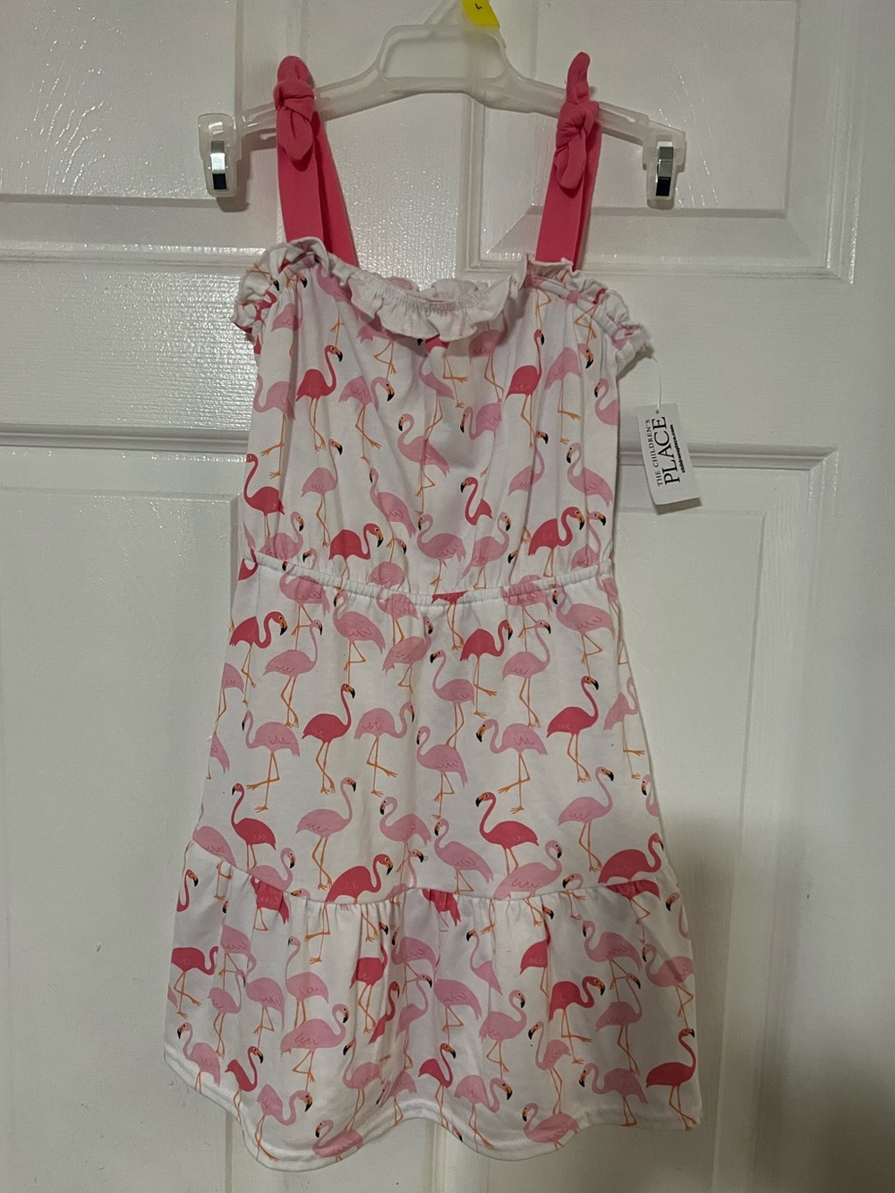 The Children's Place Pink Flamingo Strap Sundress